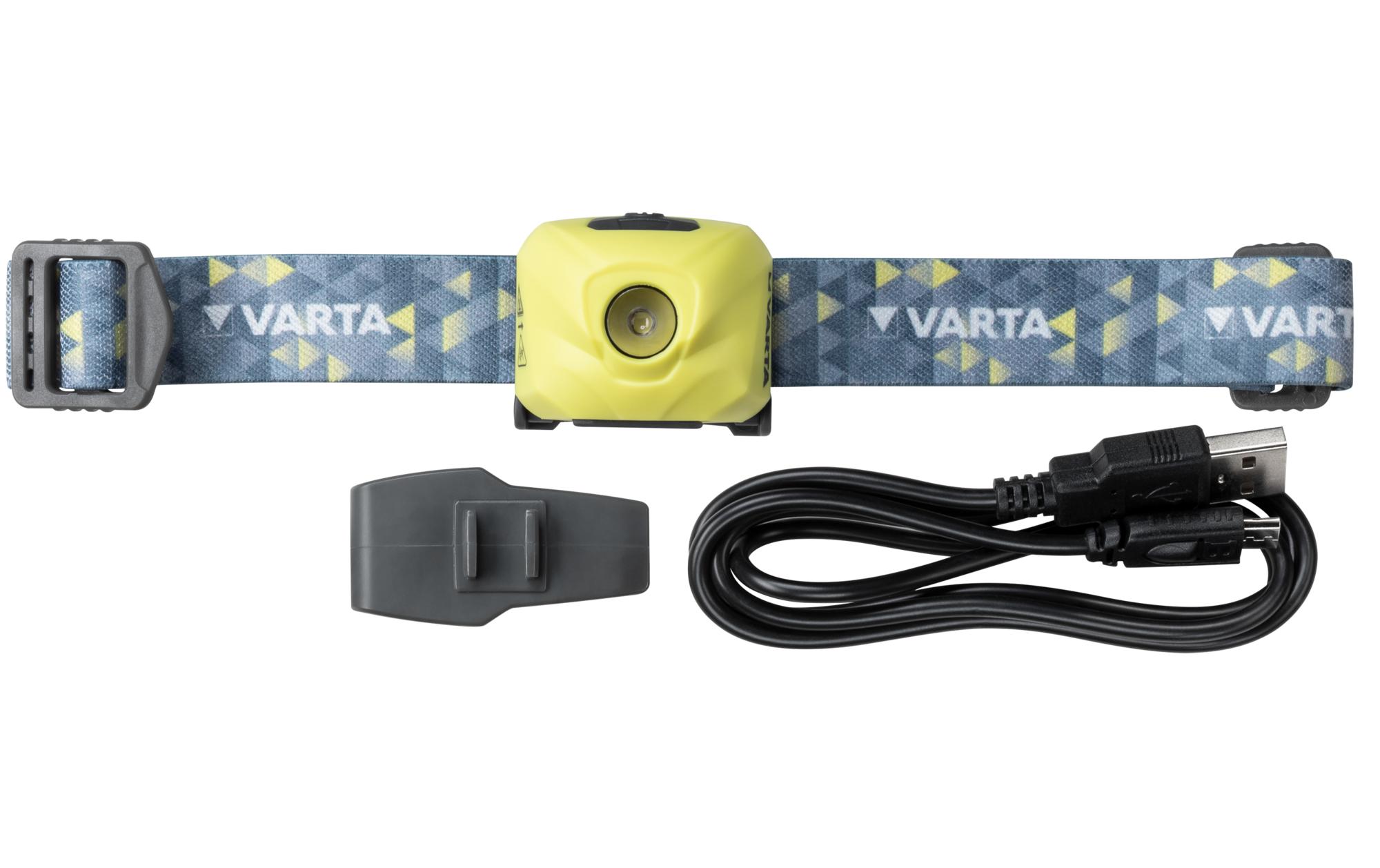 Varta Stirnlampe Outdoor Sports Ultralight H30R Hellgrün