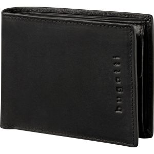Bugatti Portemonnaie Romano RFID Scheintasche Schwarz