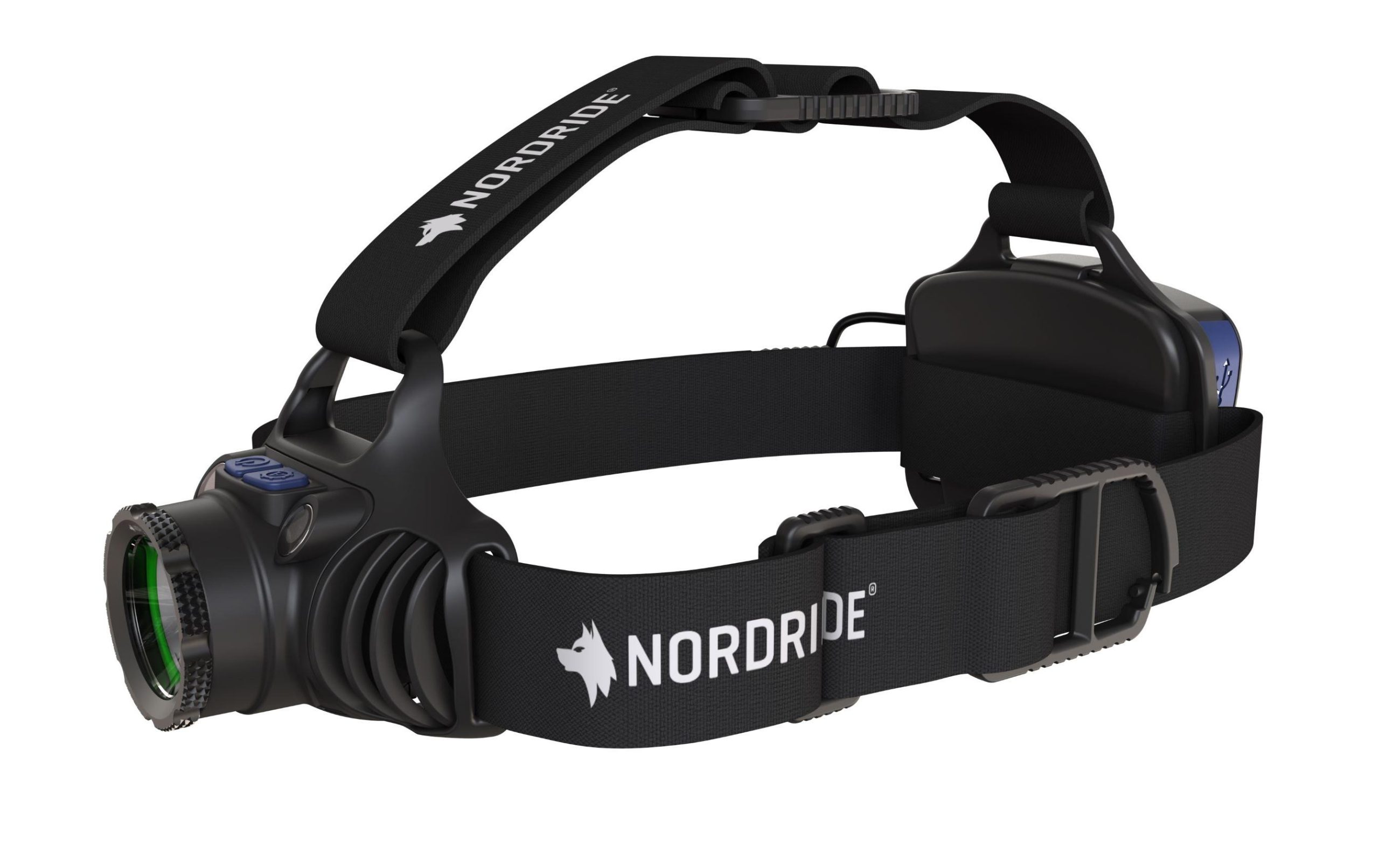 Nordride Stirnlampe Active Pro R Hybrid Schwarz, 640 lm, IP65