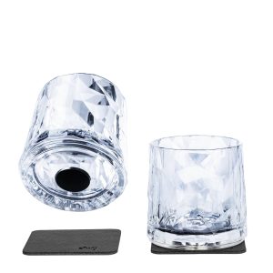 Silwy Outdoor-Becher Hightech-Kunststoffgläser, 2er-Set Tumbler