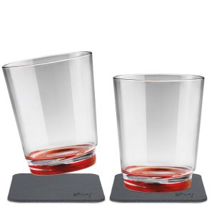 Silwy Outdoor-Becher Ready Red 2er-Set magnetisch