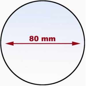 Mirrycle Ersatzspiegel ø 80 mm, für Myrricle E-Bike