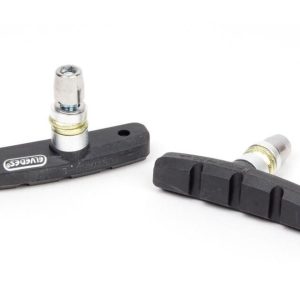 Elvedes Bremsschuhe V-Brake 60 x 10 mm, Schwarz