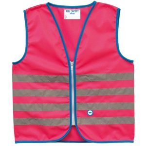 wowow Reflexweste Fun Jacket S, Pink