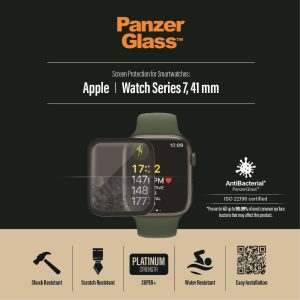 Panzerglass Displayschutz AB Apple Watch Series 7/8 (41 mm)