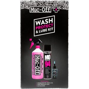 Muc-Off Pflegeset Wash, Protect and Lube 3-teilig