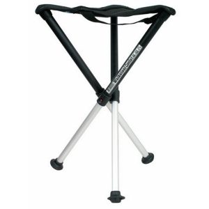 Walkstool Dreibeinhocker Comfort 55 cm Schwarz/Silber