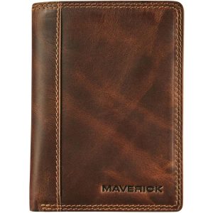 Maverick Portemonnaie Original Compact 9 x 12.3 cm, Braun