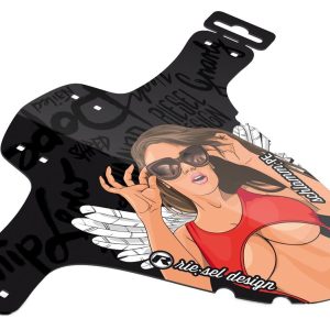 Riesel Design Spritzschutz mit Verpackung/Kabelbinder