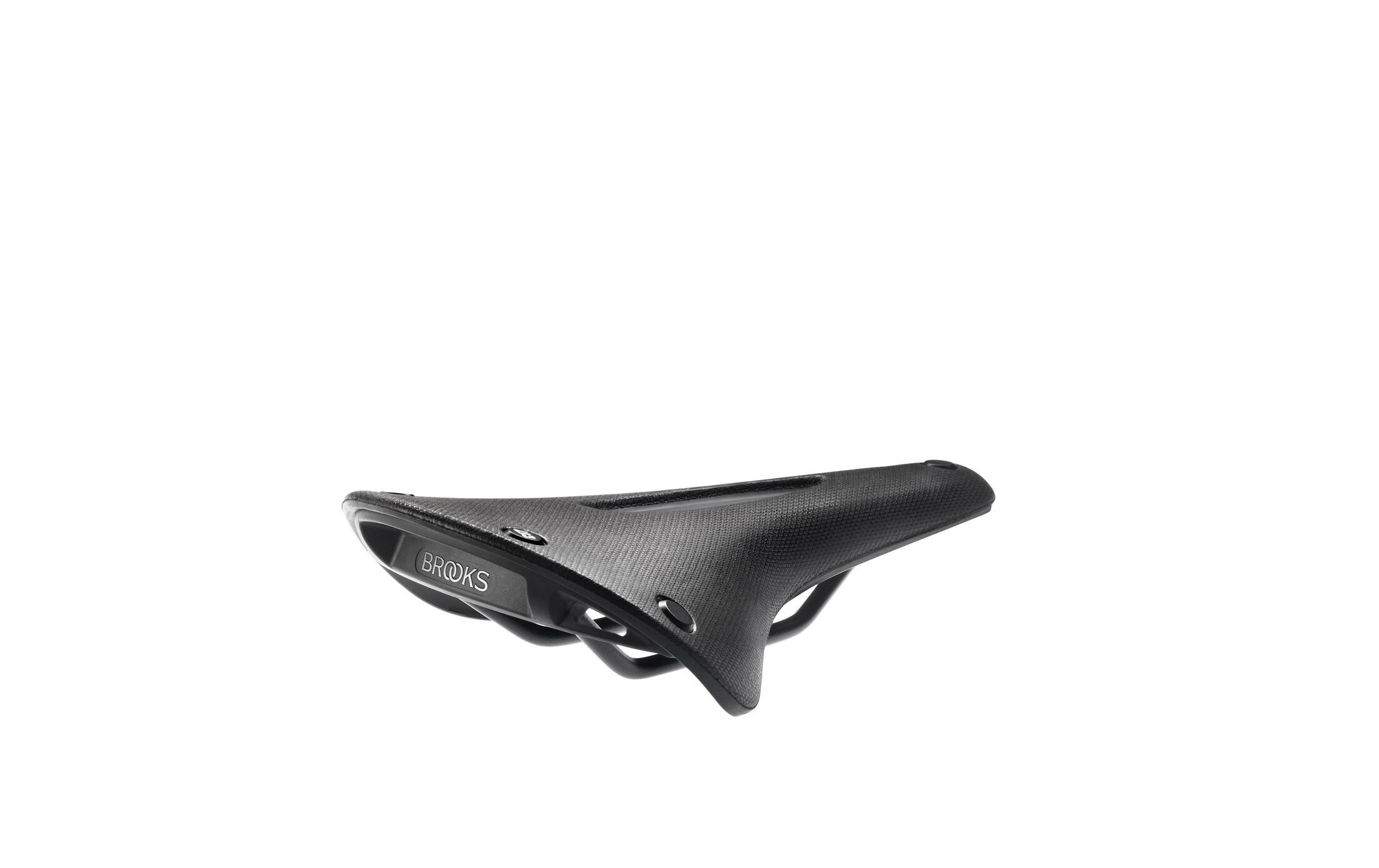 BROOKS Fahrradsattel Cambium C17 All Weather, Carved Schwarz