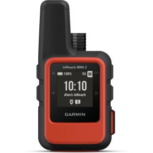 GARMIN Hand GPS inReach Mini 2, Schwarz/Rot