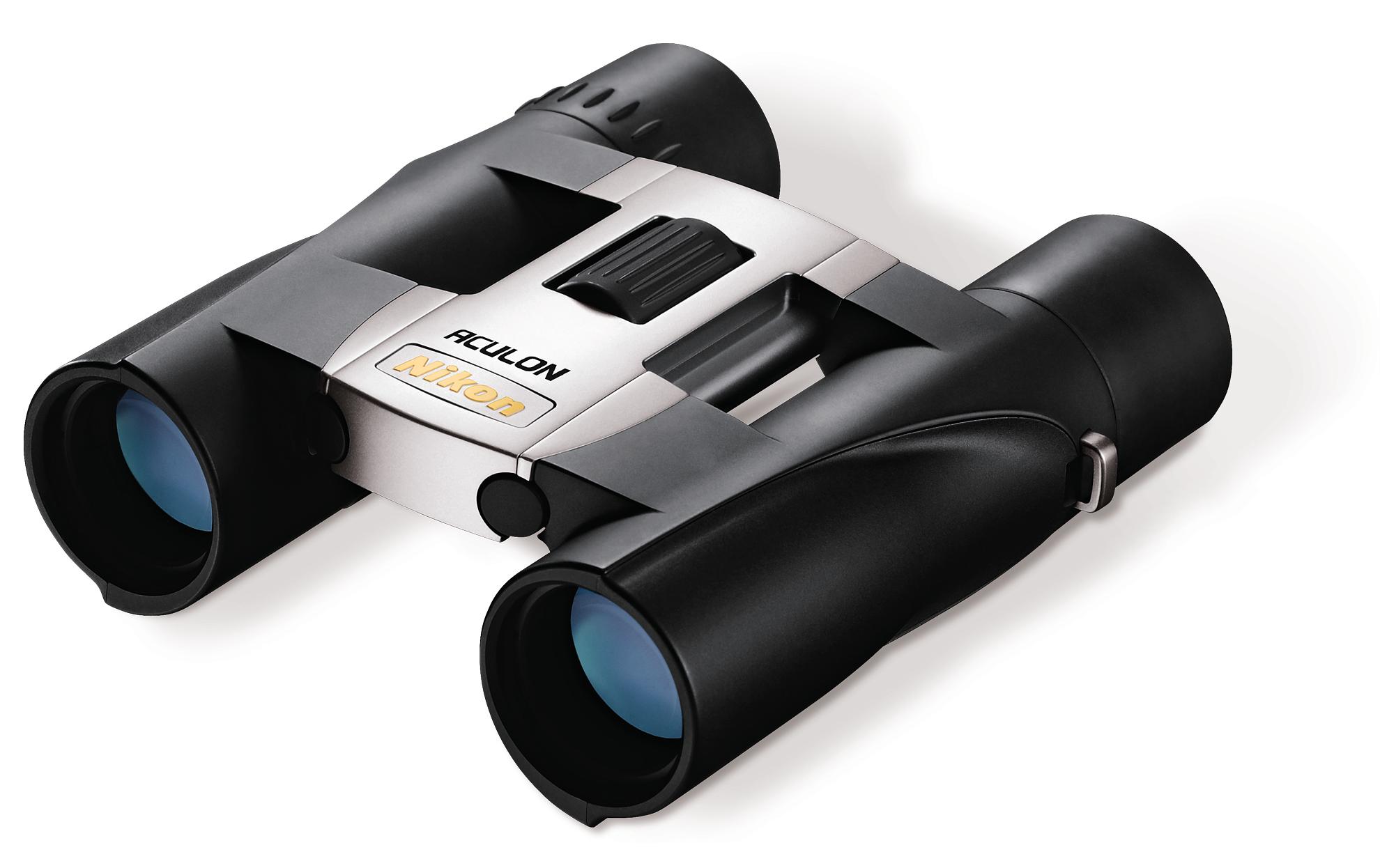 Nikon Fernglas Aculon A30 10x25 Schwarz/Silber