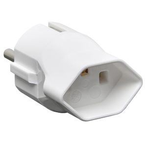 Schönenberger Reiseadapter CH – Schuko, Weiss
