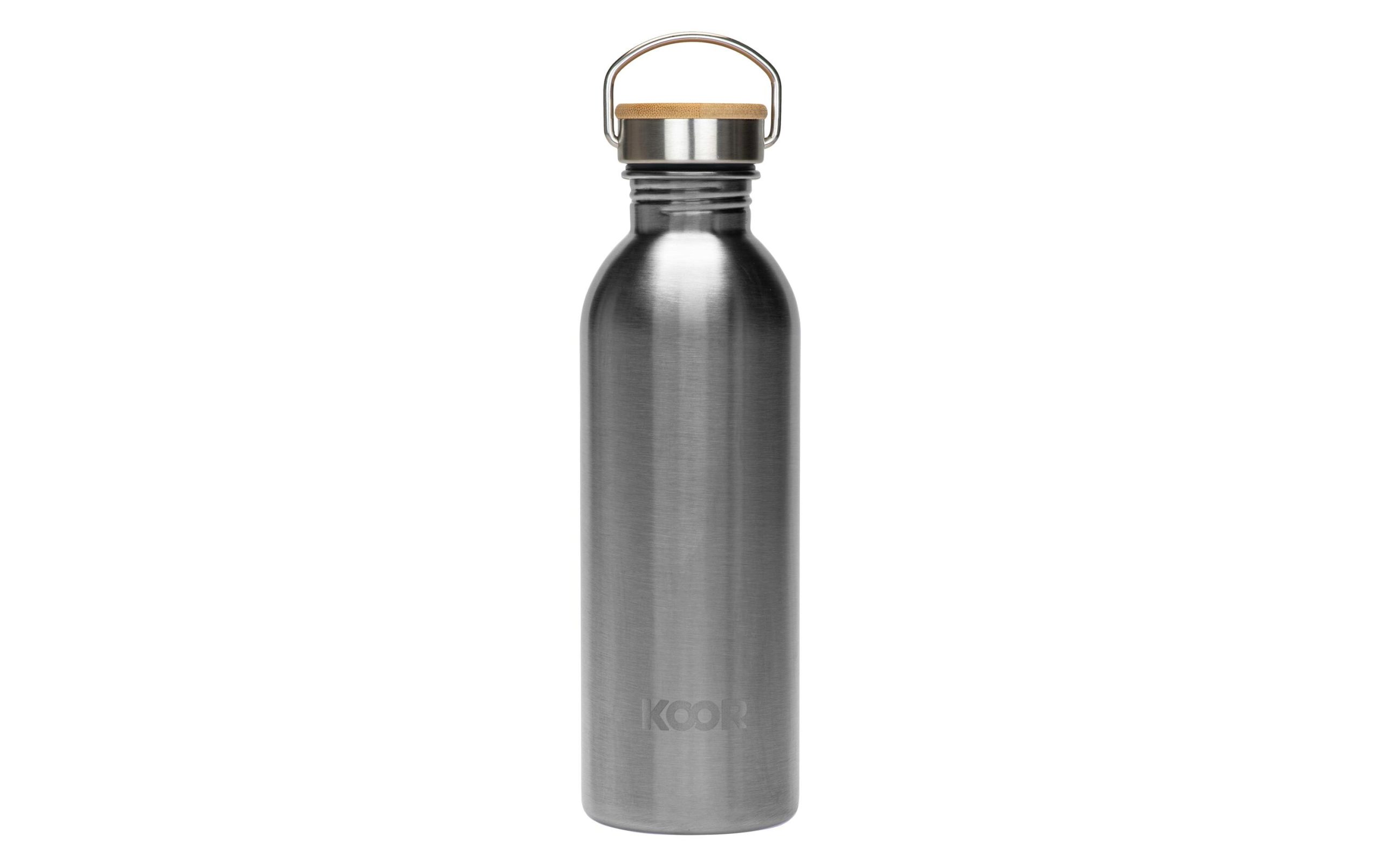 KOOR Trinkflasche Acciaio Legno 1 L