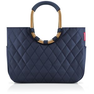 Reisenthel Einkaufskorb Loopshopper L Rhombus Midnight Gold