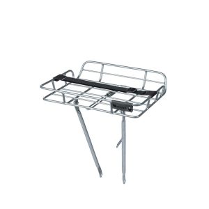 BASIL Gepäckträger Portland Front Carrier High Silber