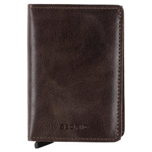 SECRID Portemonnaie Slimwallet Vintage Chocolate