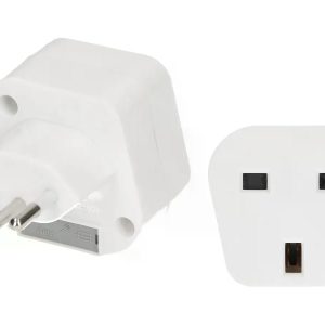 Max Hauri Reiseadapter GB – CH, Weiss
