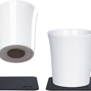 Silwy Porzellan Magnet-Henkel-Tassen Set