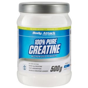 Body Attack Pulver 100% Pure Creatine Neutral 500 g