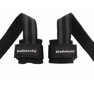Gladiatorfit Hebebänder/Zugbänder Lifting Straps 2er-Pack