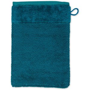 Möve Waschlappen Bamboo Luxe 15 x 20 cm, Blaugrün