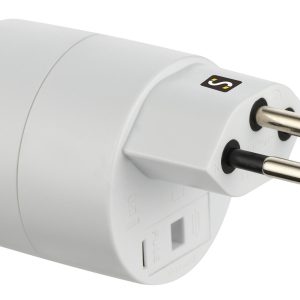 Schönenberger Reiseadapter T12 / Schuko NO BLOCK
