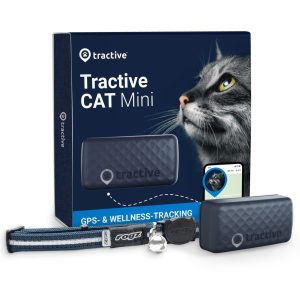 tractive GPS-Tracker CAT Mini LTE, Dunkelblau