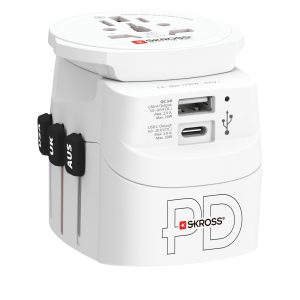 SKROSS Reiseadapter Pro Light, 1 x USB-A und C AC30PD