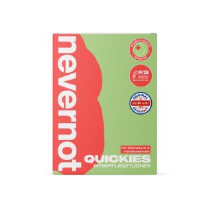nevernot Intimpflege Quickies Intimate Wipes 7 Stück
