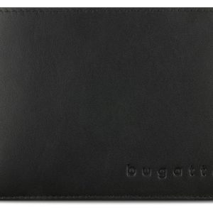 Bugatti Portemonnaie Super Slim Schwarz