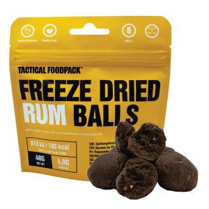 Tactical Foodpack Dessert Freeze Dried Rum Balls
