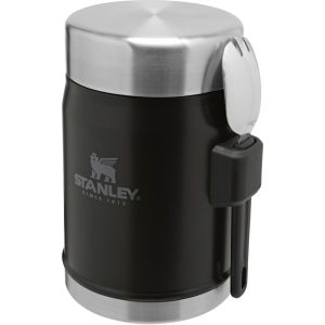 Stanley 1913 Thermo-Foodbehälter Legendary Food Jar + Spork 0.4 l, Black