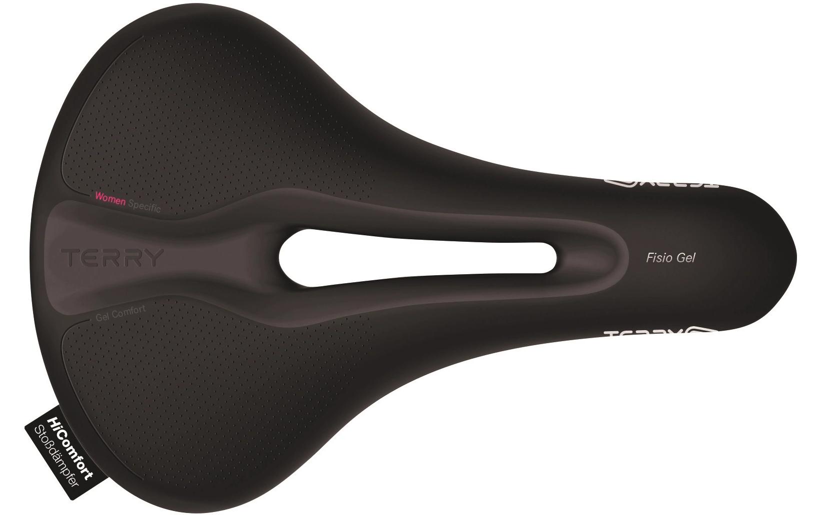 Terry Fahrradsattel Fisio Flex Gel Max Lady Schwarz