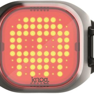 knog. Velolampe Blinder Mini Skull Rücklicht, Schwarz