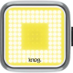 knog. Velolampe Blinder Square Vorne, Schwarz