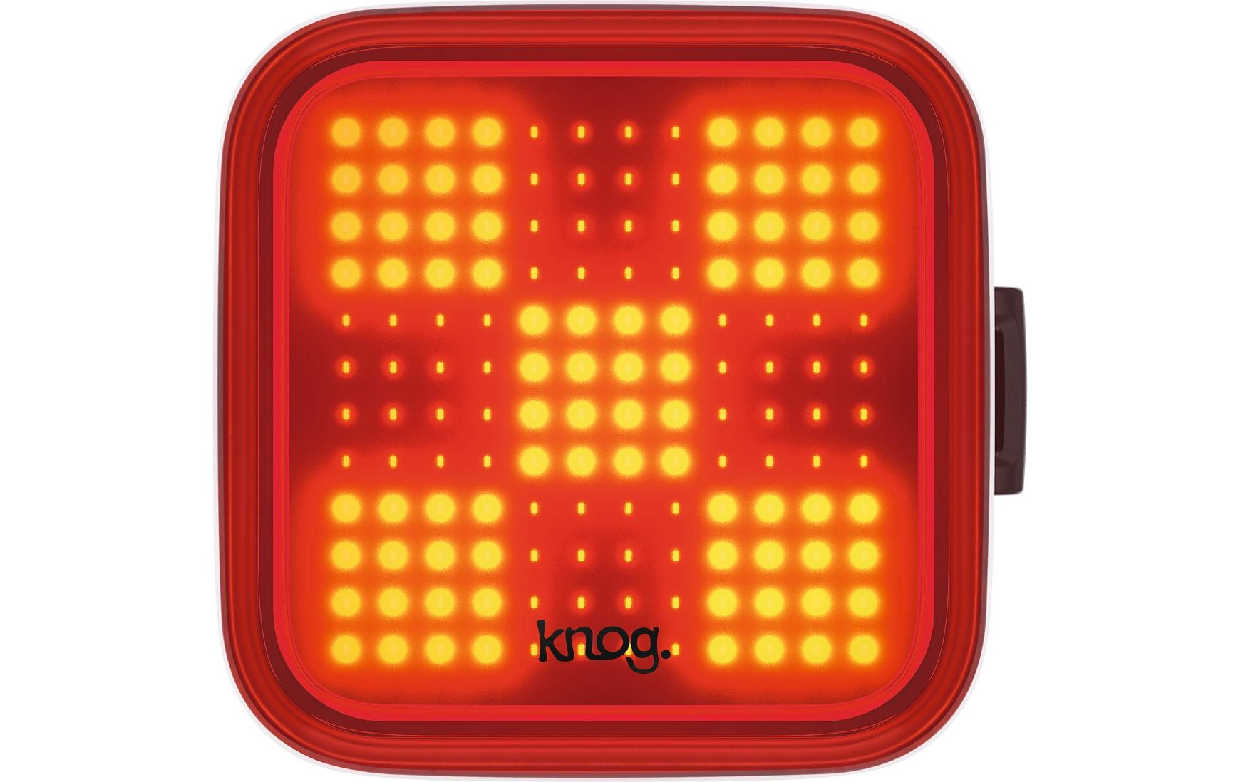 knog. Velolampe Blinder Grid Rücklicht, Schwarz