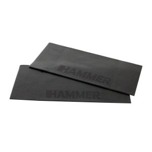 HAMMER Bodenschutzmatte S, 2-teilig, Schwarz