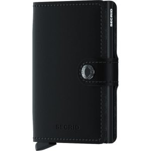 SECRID Portemonnaie Miniwallet Matte Black