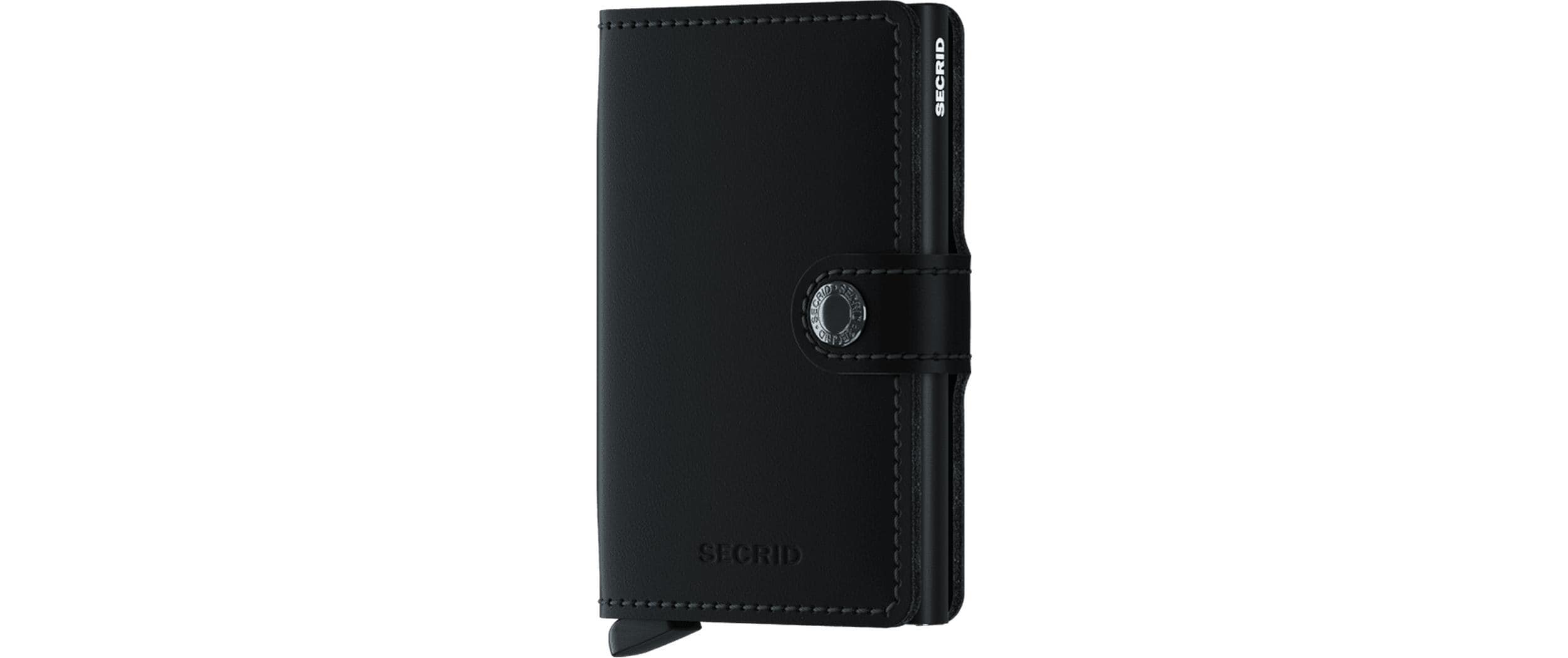 SECRID Portemonnaie Miniwallet Matte Black