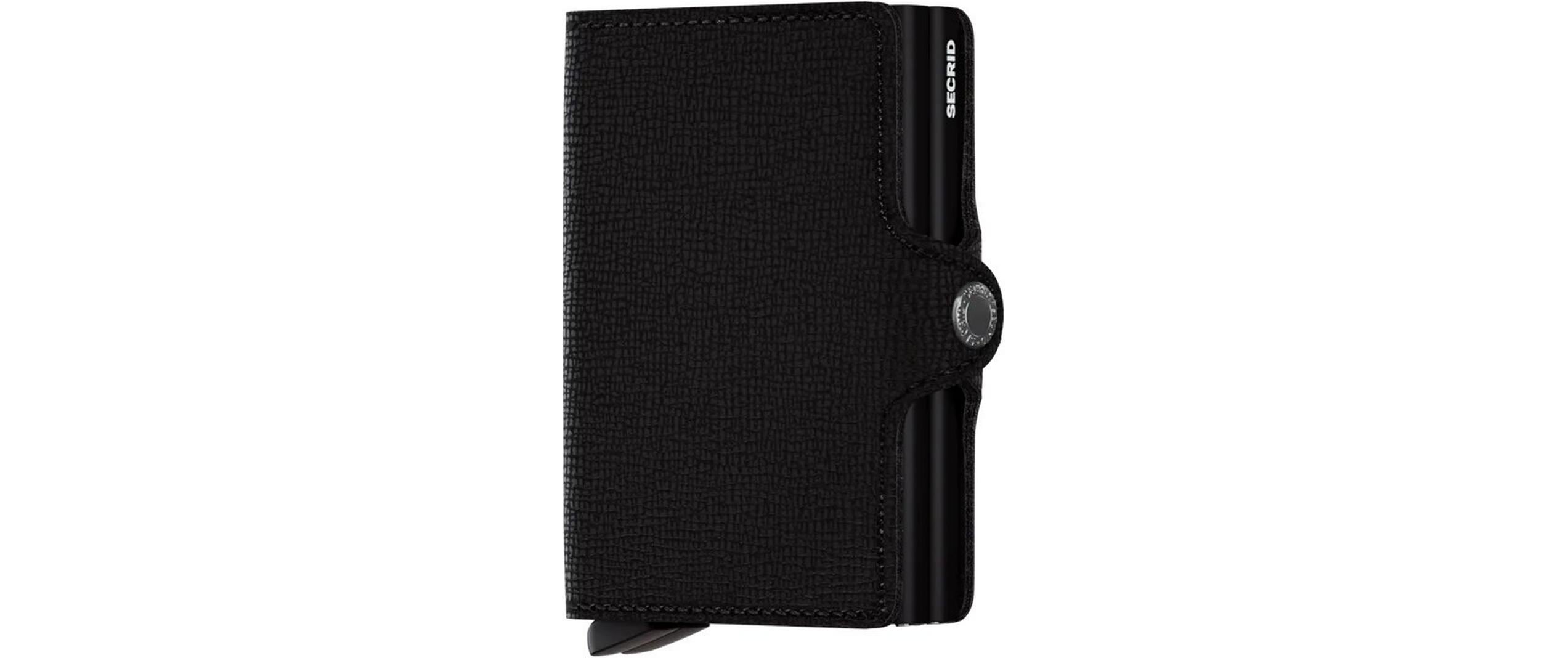 SECRID Portemonnaie Twinwallet Crisple Black