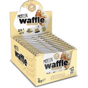 Go Fitness Nutrition Protein Waffle Box 12 x 50 g, Vanille
