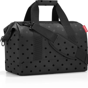 Reisenthel Umhängetasche Allrounder M Glossy Dots Black