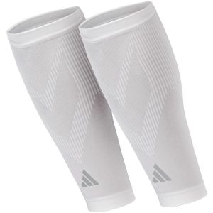 adidas Compression Calf Sleeves Weiss, S-M