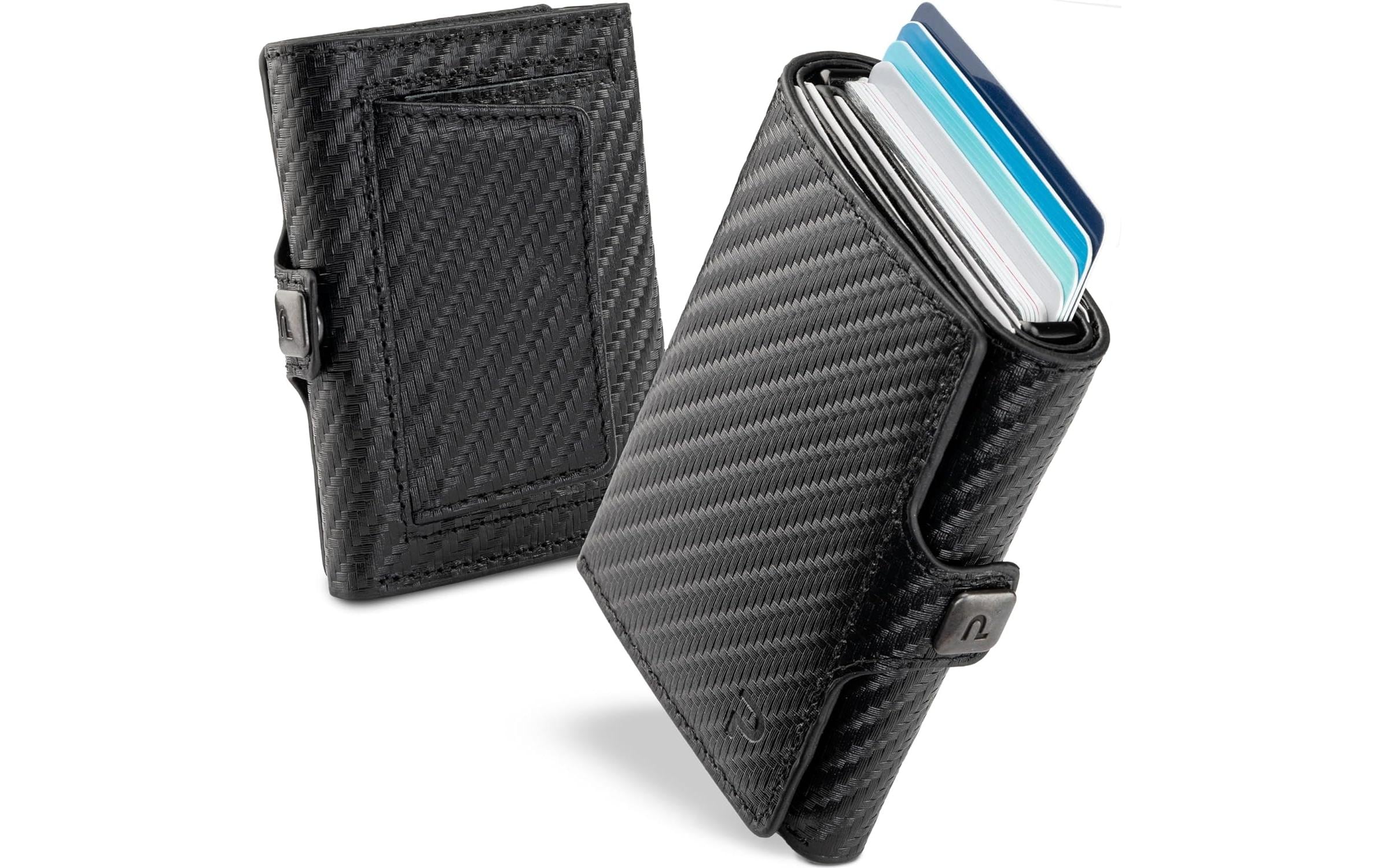 Puristo Portemonnaie KLIK XL Slim Carbon