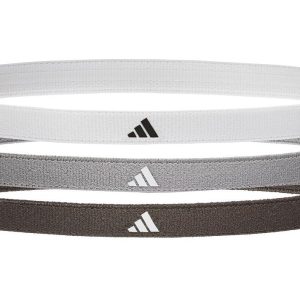 adidas Hairbands Grau/Schwarz/Weiss