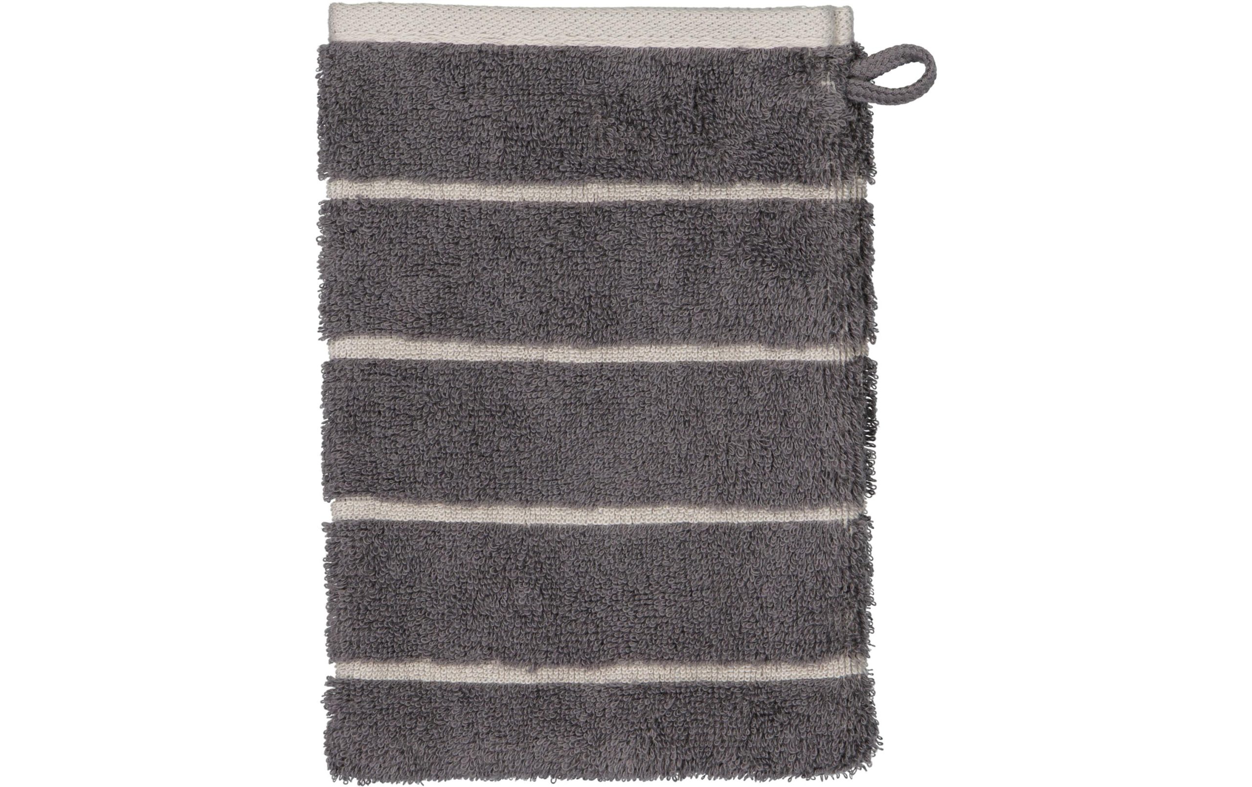 Cawö Waschhandschuh Balance Doubleface 16 x 22 cm, Anthrazit