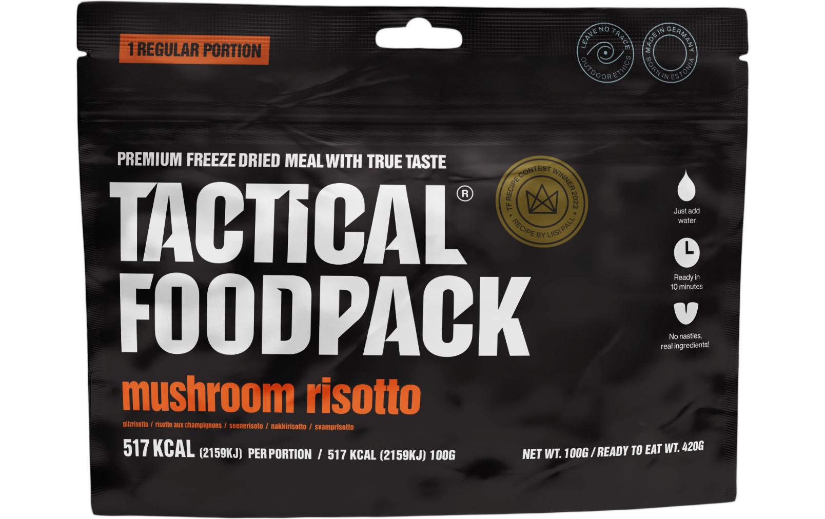 Tactical Foodpack Hauptgericht Pilz-Risotto
