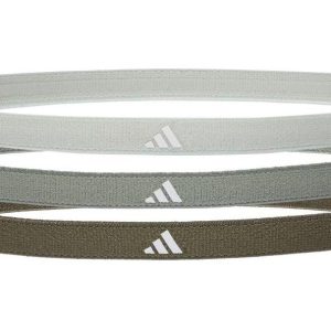 adidas Hairbands Hellgrau/Grau/Olivgrün