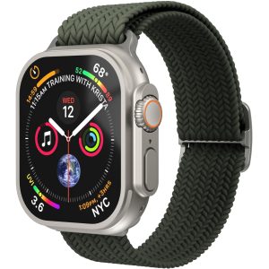 Vonmählen Armband Woven Loop Apple Watch 42/44/45/49 mm Olive